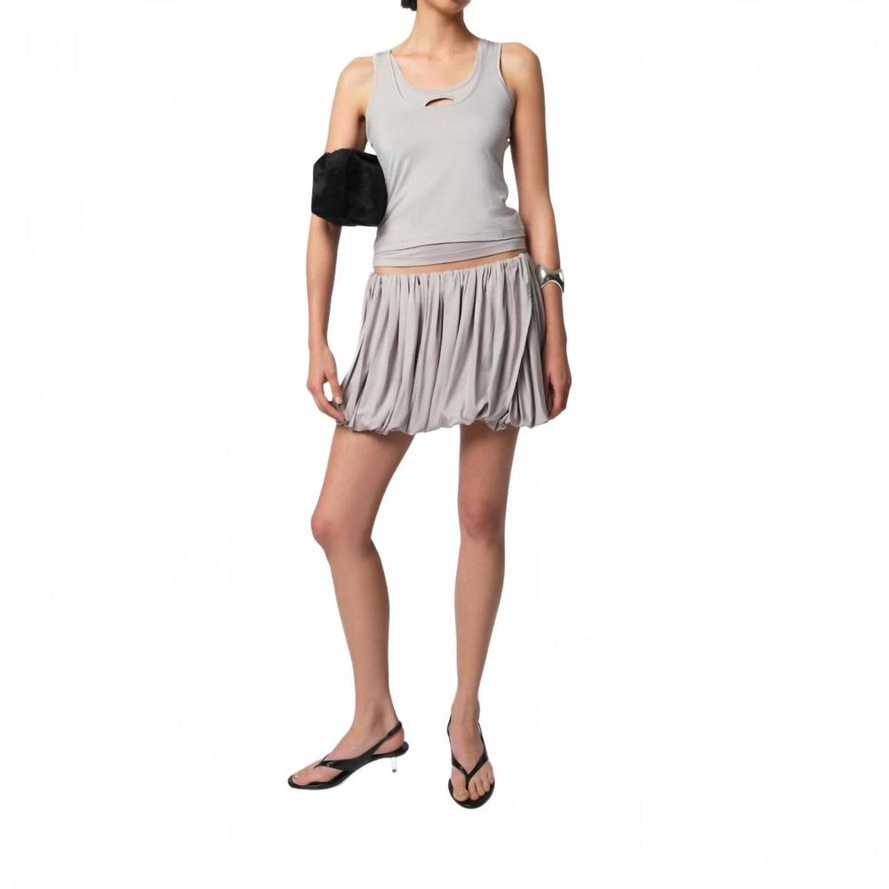 NEW APPARIS troye double tank in rocky grey